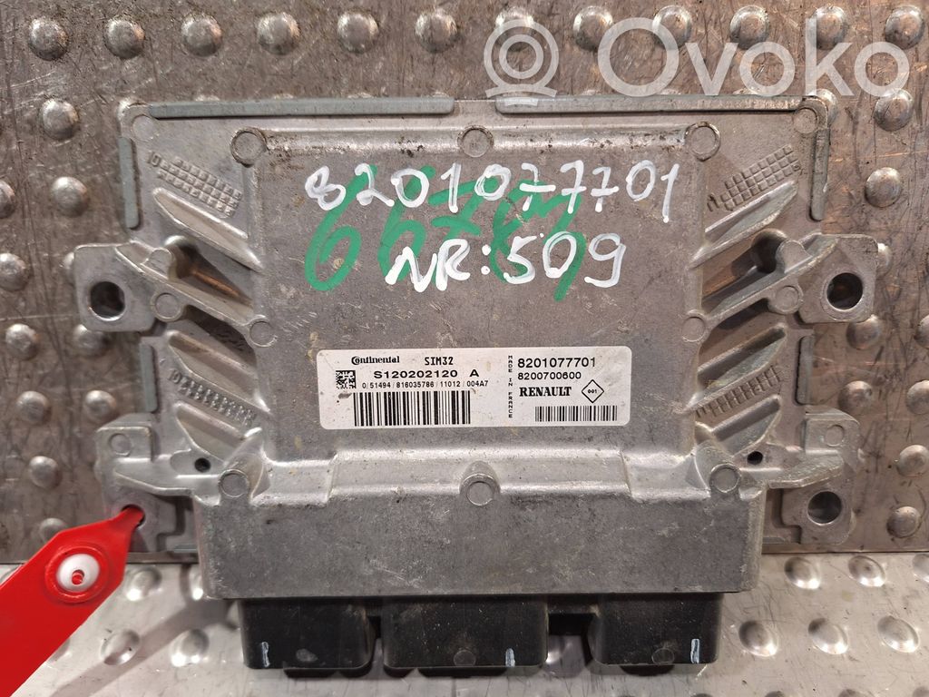Engine control unit/module   S25081509,S120202120A,8201077701,8200700600