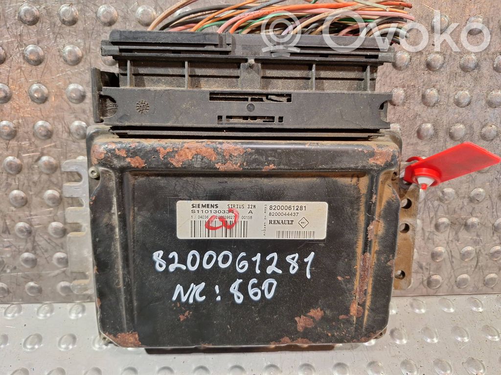 Renault Clio II Engine control unit/module 