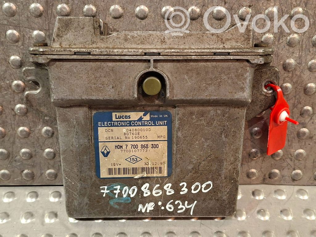 Renault Kangoo I Engine control unit/module 