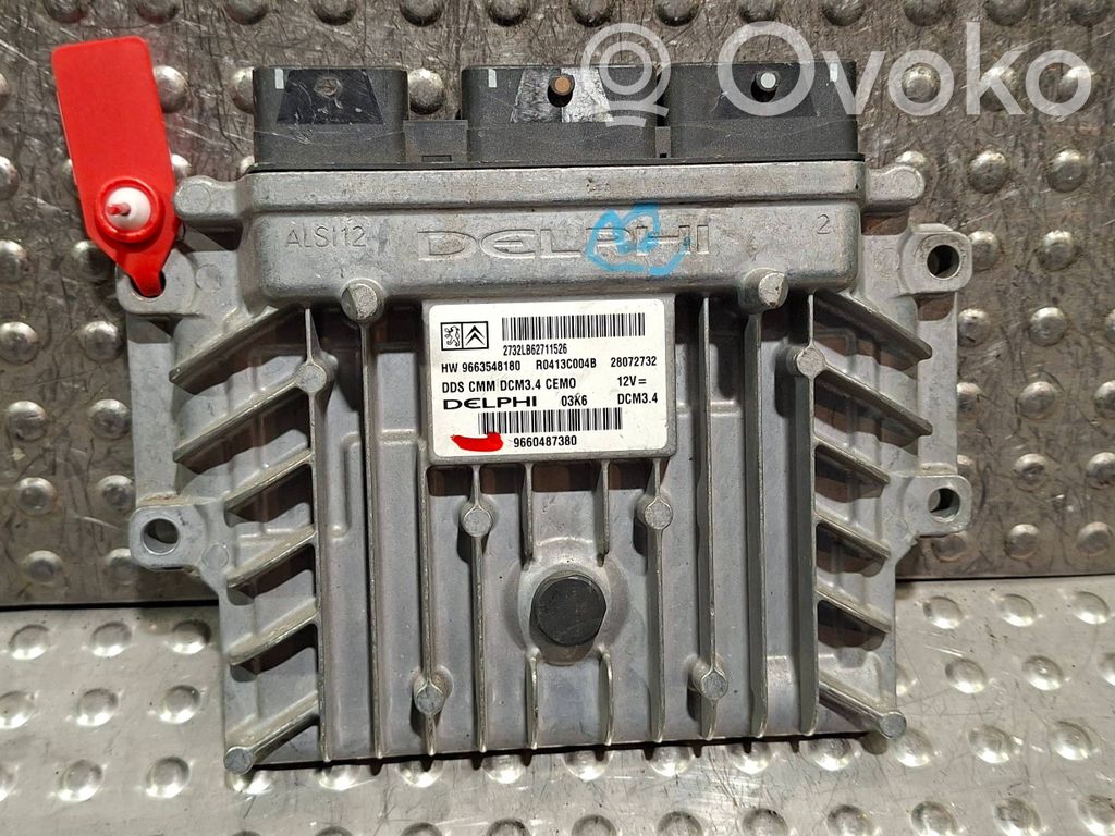 Peugeot 407 Engine control unit/module 