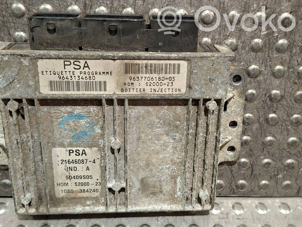 Peugeot 206 Engine control unit/module 