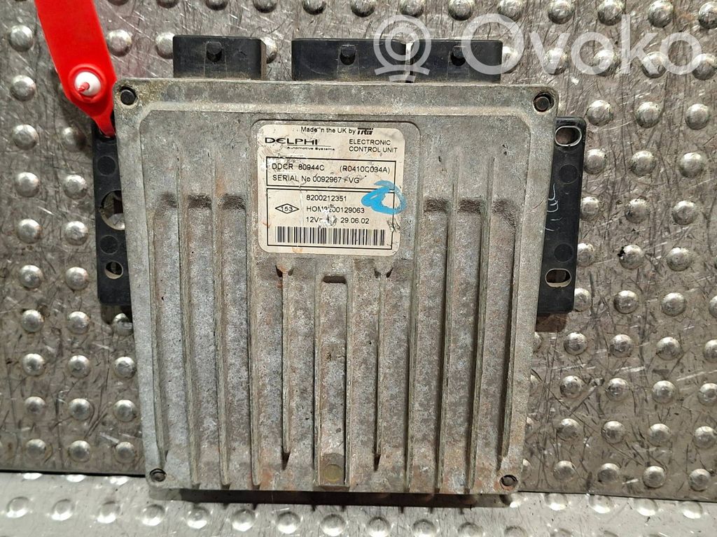 Renault Clio II Engine control unit/module 