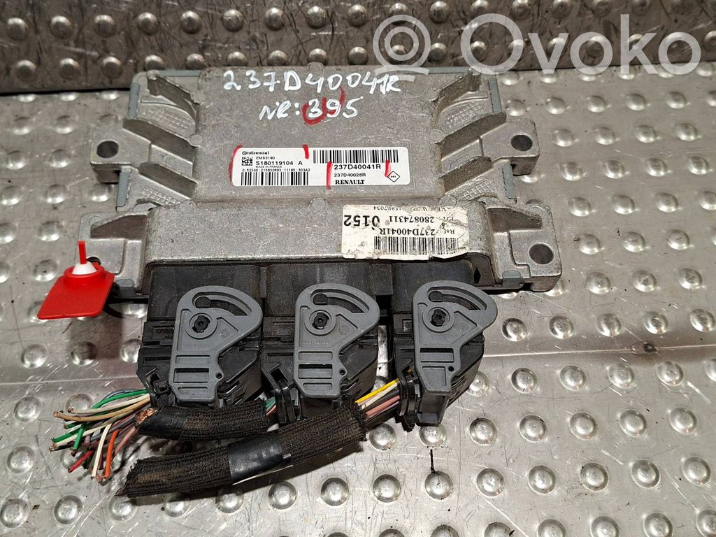 Renault Kangoo II Engine control unit/module 