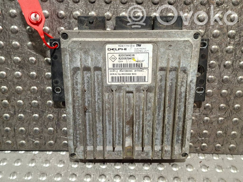 Engine control unit/module   S25053579,8200399038,8200619409,R0410B034C