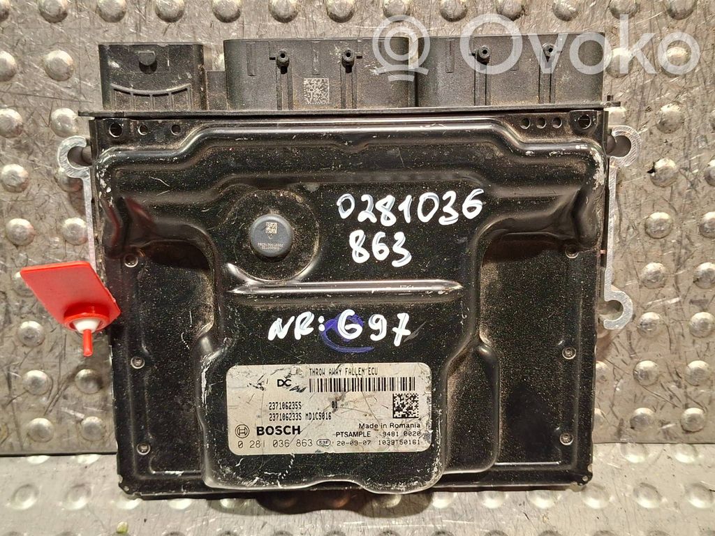 Dacia Duster II Engine control unit/module 