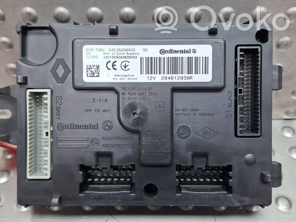 Renault Express Central body control module 