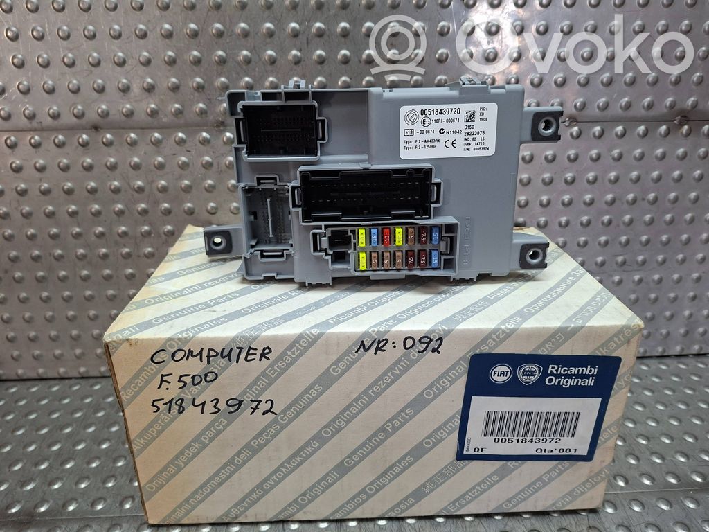 Fiat 500 Fuse box set 