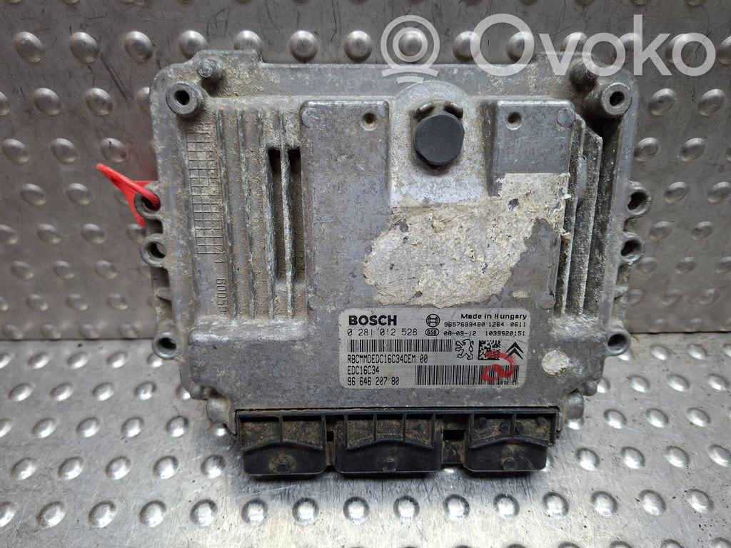 Citroen C3 Unitate/modul de control motor 