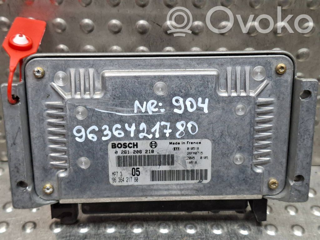 Engine control unit/module   S26282904,0261206218,9636421780