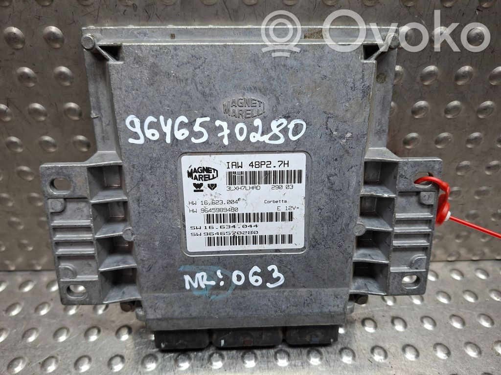 Citroen C2 Engine control unit/module 