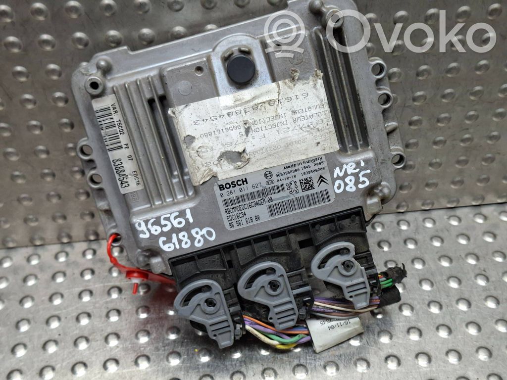 Citroen C4 I Engine control unit/module 
