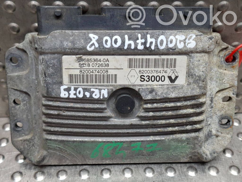 Renault Modus Engine control unit/module 