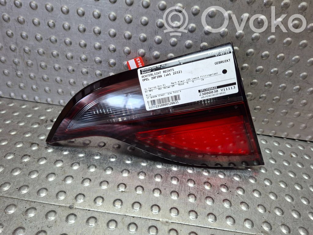 Opel Zafira C Lampă spate în caroserie 