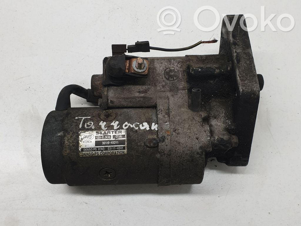 Hyundai Terracan Motor de arranque 