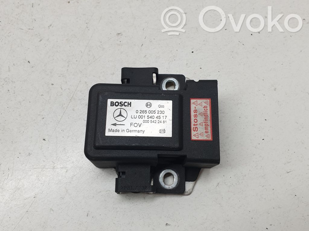 Mercedes-Benz S W220 ESP acceleration yaw rate sensor 