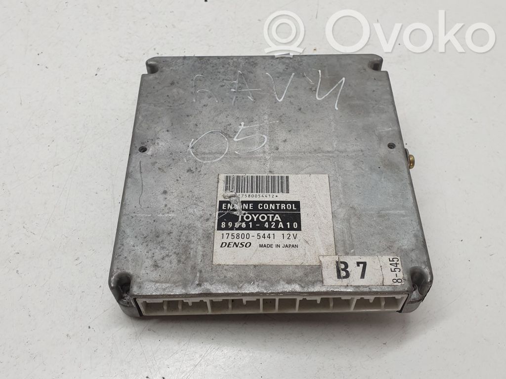 Toyota RAV 4 (XA20) Engine control unit/module 