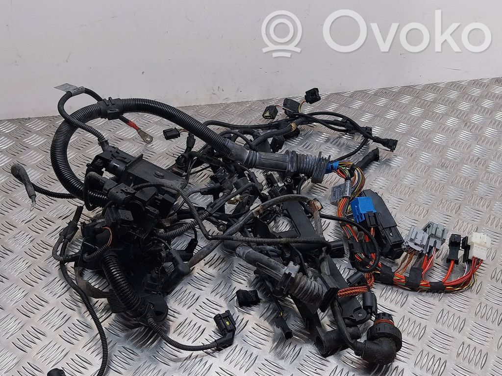 BMW X6 E71 Проводка двигателя 