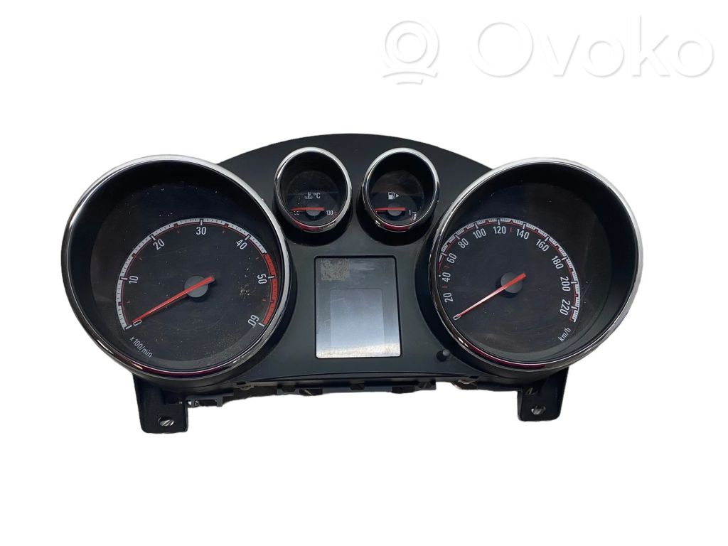Opel Meriva B Spidometras (prietaisų skydelis) 
