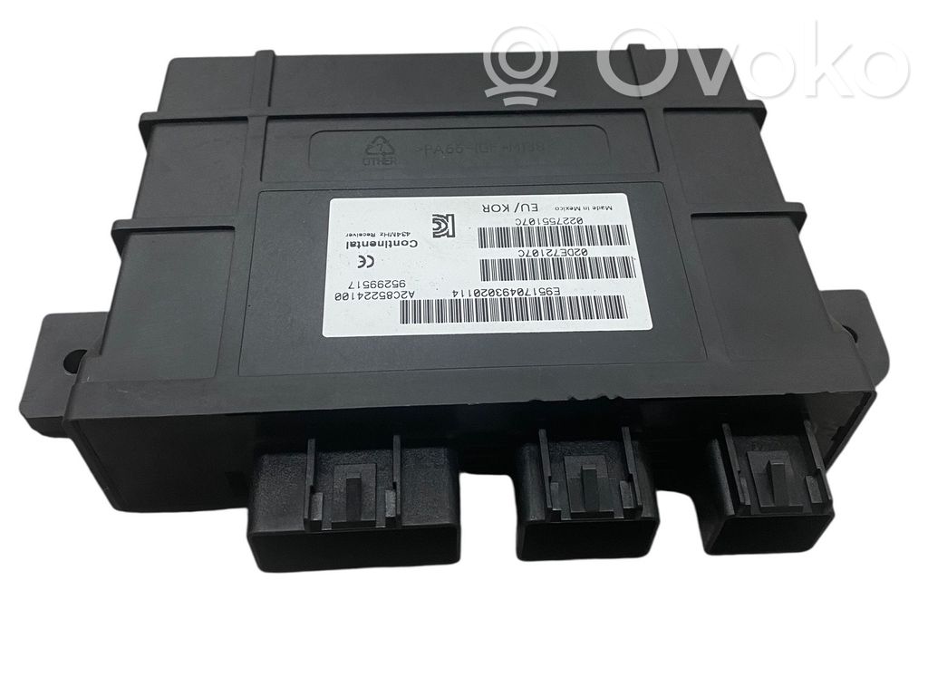 Chevrolet Captiva Other control units/modules 