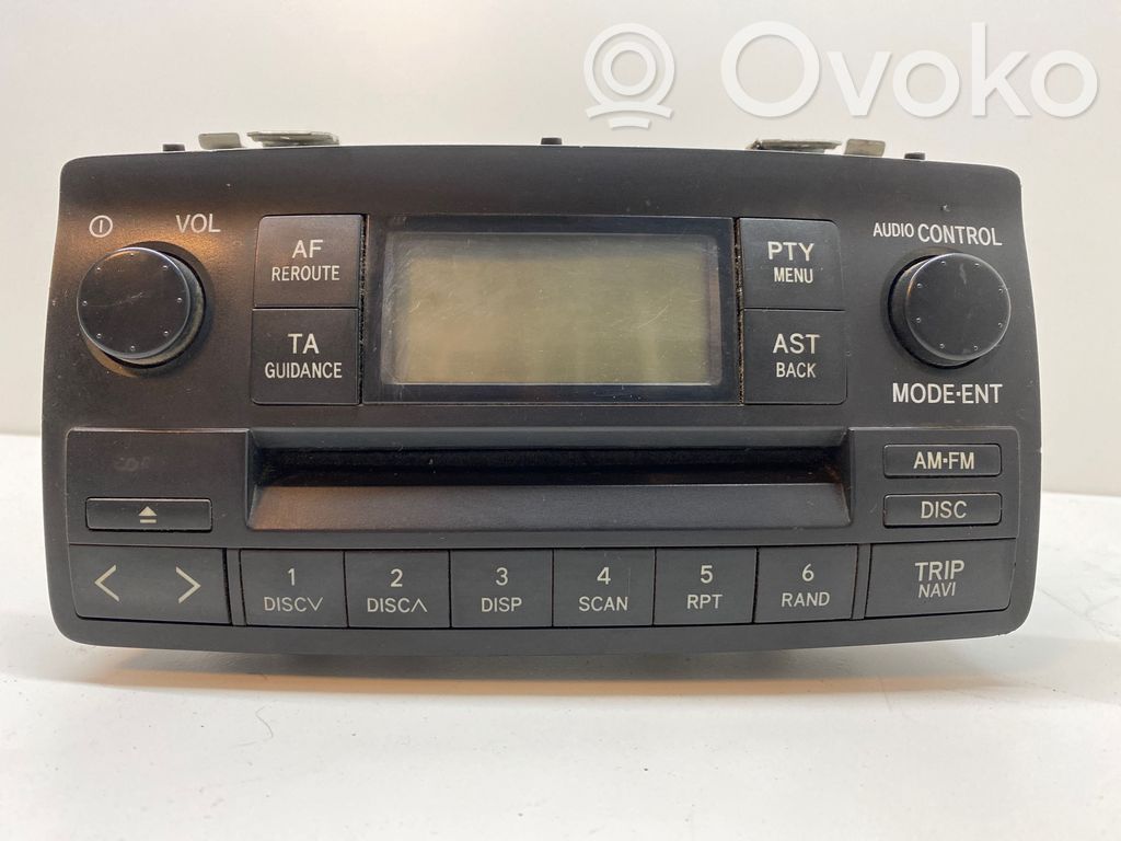 Toyota Corolla Verso AR10 Unitate principală radio/CD/DVD/GPS 
