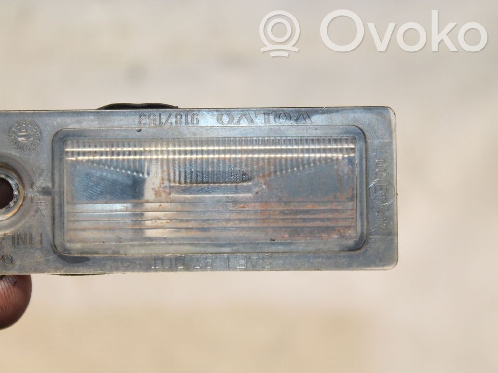 Volvo S60 Numerio apšvietimas 
