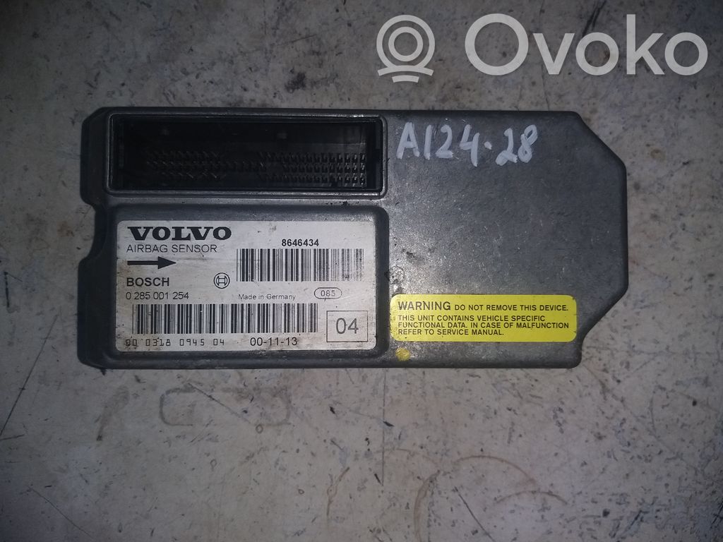Airbag control unit/module   8646434,A12428