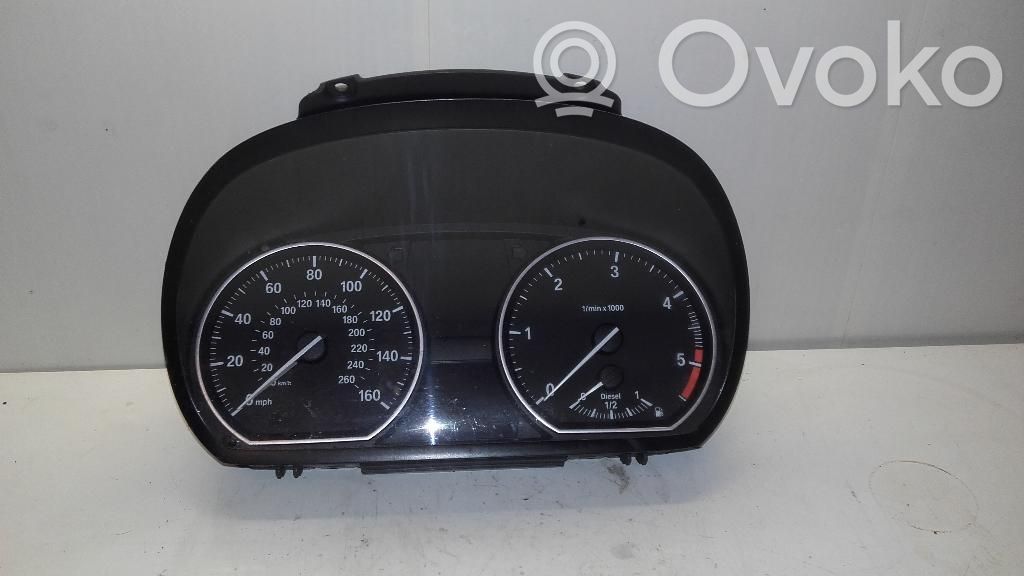 BMW 1 E82 E88 Spidometrs (instrumentu panelī) 
