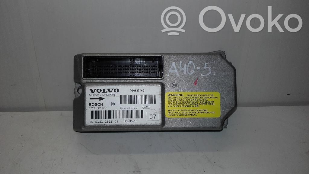 Sterownik / Moduł Airbag   0285001655,A405