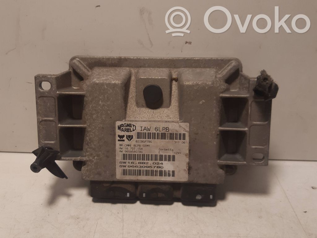 Peugeot 307 Engine control unit/module 