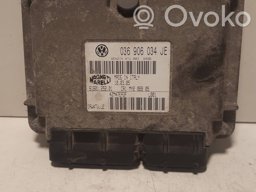 Skoda Fabia Mk1 (6Y) Engine control unit/module 
