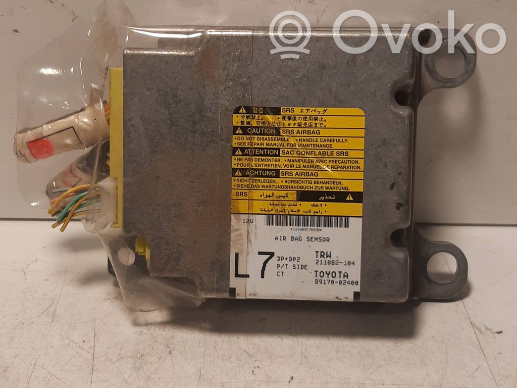 Toyota Corolla E120 E130 Airbag control unit/module 