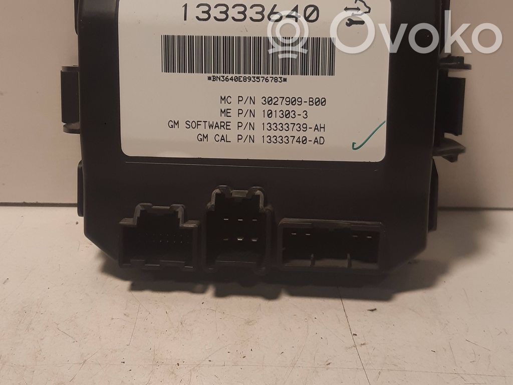 Opel Insignia A Tailgate/trunk control unit/module 