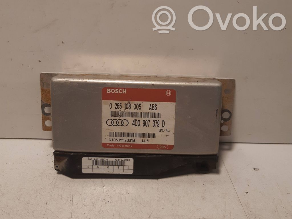 ABS control unit/module   4D0907379D,108005
