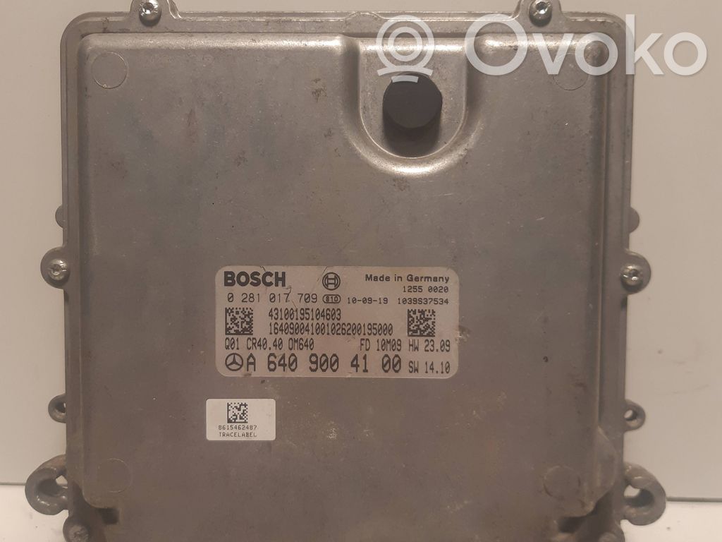 Mercedes-Benz A W169 Engine control unit/module ECU 