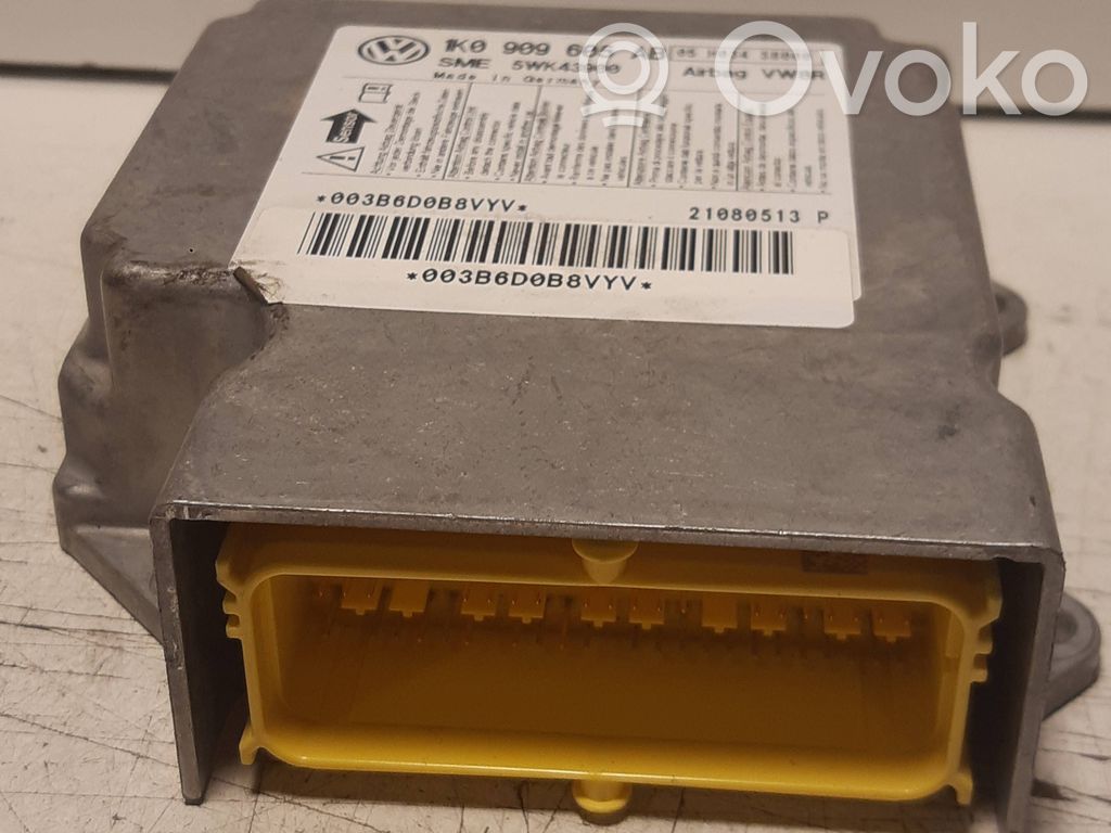 Volkswagen Golf Cross Sterownik / Moduł Airbag 