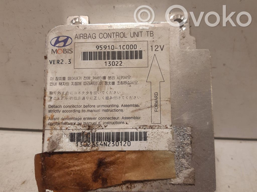 Hyundai Getz Unidad de control/módulo del Airbag 