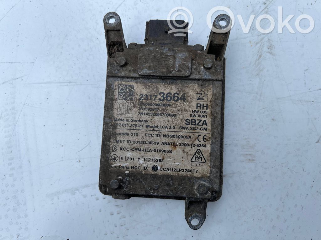 Opel Insignia A Katvealueen hallinnan moduuli 
