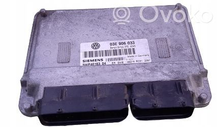 Engine control unit/module   03E906033,03E906033A,5WP401207