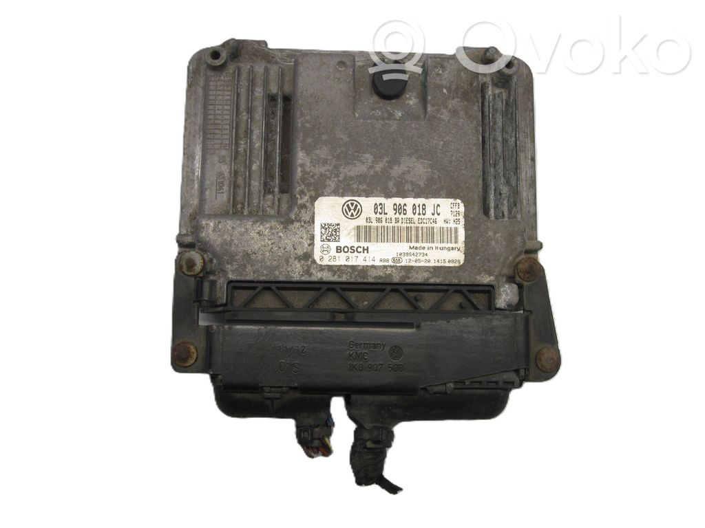 Engine control unit/module   03L906018JC,0281017414,03L906018BR