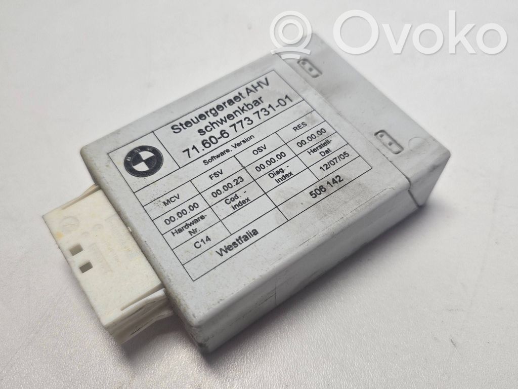 BMW 3 E90 E91 Tow bar trailer control unit/module 