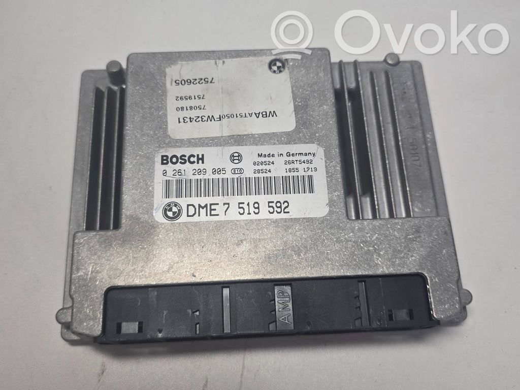 BMW 3 E46 Engine control unit/module 