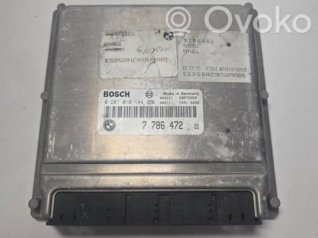 BMW 5 E39 Unitate/modul de control motor 