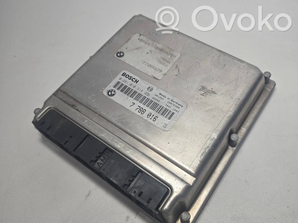 BMW 3 E46 Engine control unit/module 