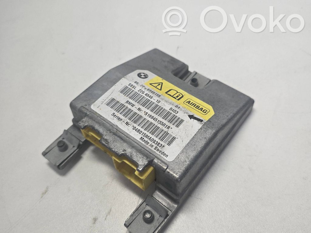 BMW 5 E60 E61 Airbag control unit/module 