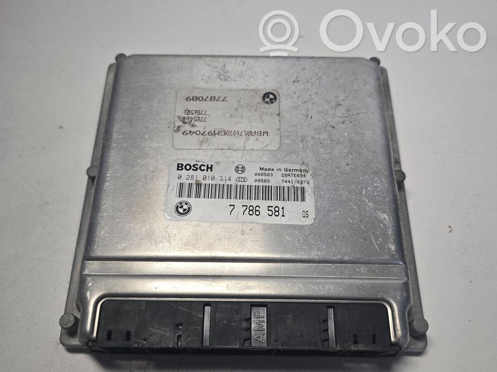 BMW 3 E46 Engine control unit/module 