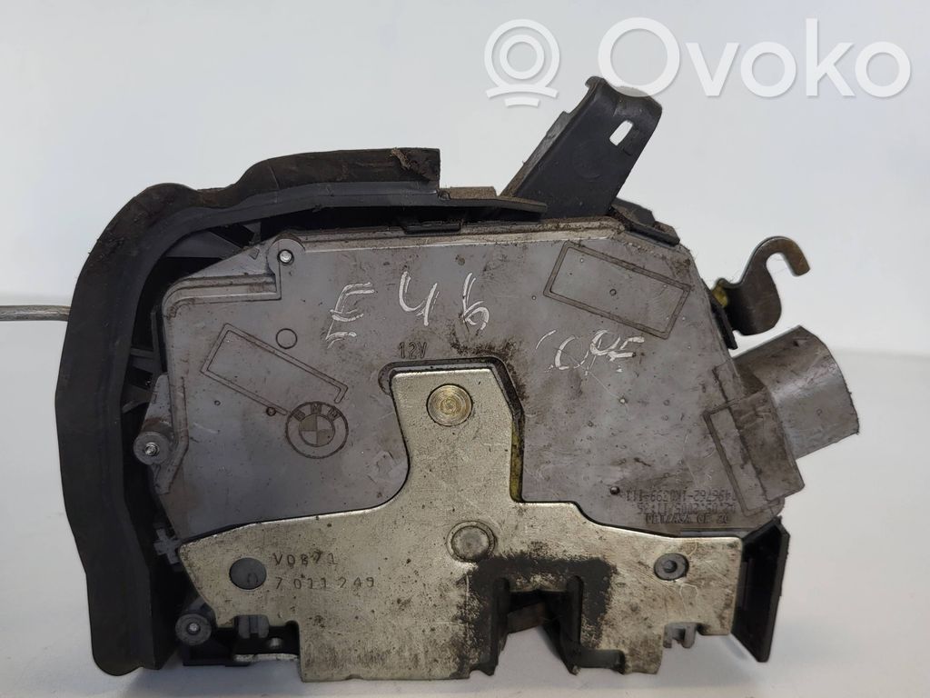BMW 3 E46 Etuoven lukko 