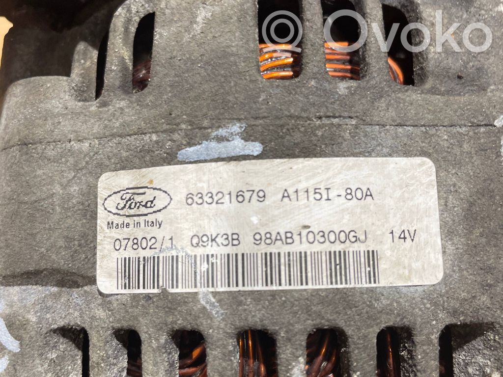 Ford Fiesta Generator/alternator 