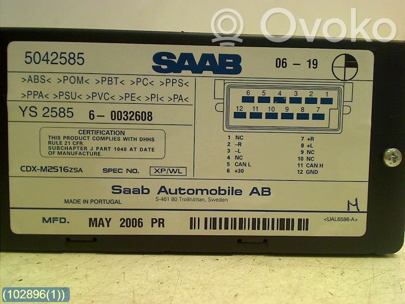 CD/DVD-vaihdin   5042585,CDXM2516