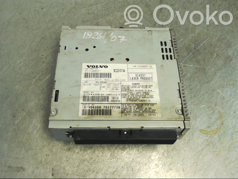 Volvo V50 Unidad delantera de radio/CD/DVD/GPS 