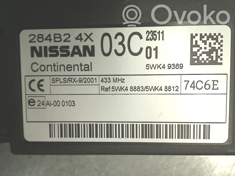Nissan Navara D40 Comfort/convenience module 